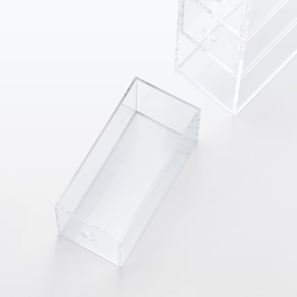 Muji Acrylic 3 Drawer Unit - Picture 4 of 9